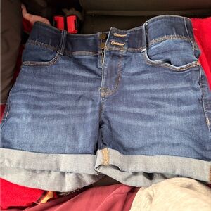 Apt. 9 Dark Blue Jean Shorts